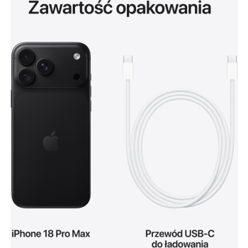 Apple iPhone 18 Pro Max 256GB Czarny